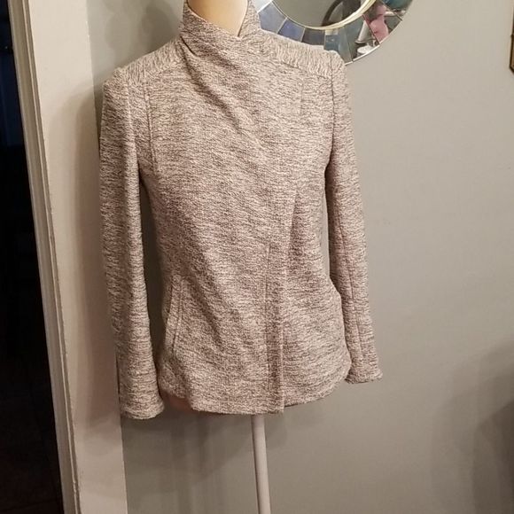 Vince Drape Neck Marled Jacket Sz. XS Pristine $395 Retail - Picture 8 of 16